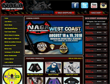 Tablet Screenshot of nagafighter.com